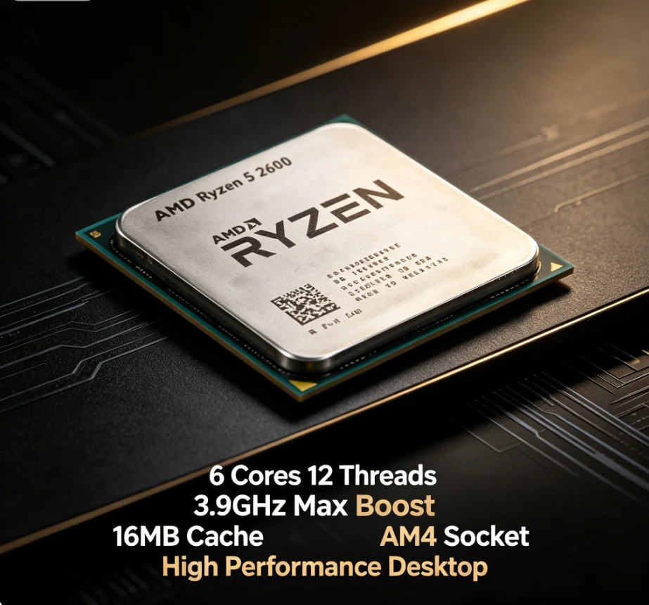 Amd Cpu Ryzen 5 - 予算重視の多機能AMD Ryzen 5 2600 AM4 CPU