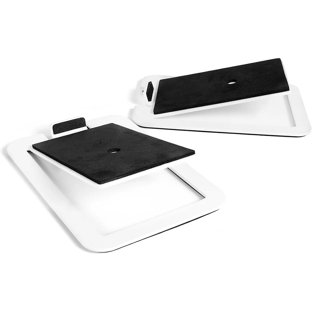 Desk Setup With Speakers - デスクトップスピーカースタンド、中型本棚スピーカー、Edifier mr4用中型3 