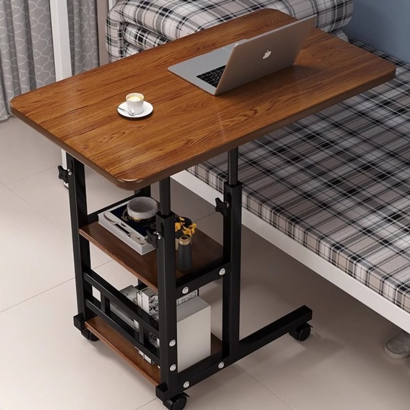 Desk Setup Minimalist - 可動式リフトベッド寝室テーブル家庭用学生デスク怠惰な寮のラップトップテーブルサイドテーブル