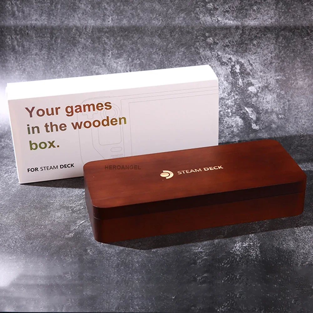 ハイエンドスチームデッキ用落下防止耐衝撃絶妙な木製磁気ハード - Desk Setup Wood のレビューと価格