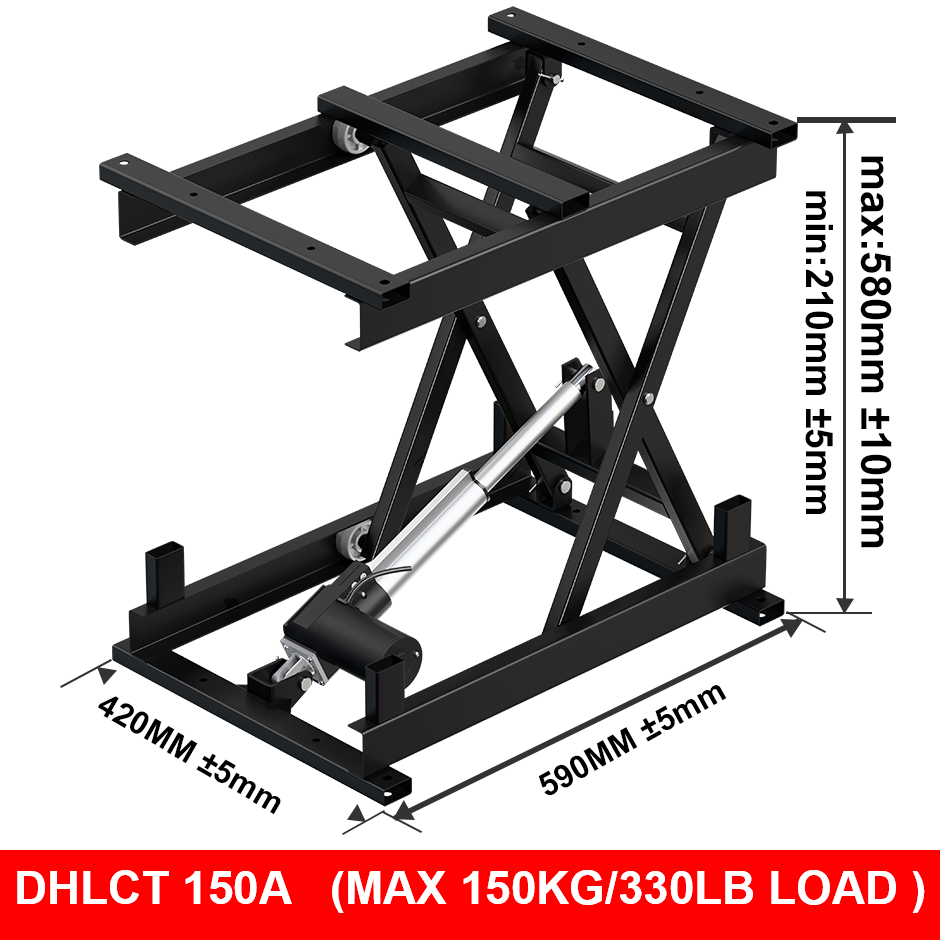 電動昇降プラットフォーム シザー式 200kg/150kg耐 - Desk Setup Gear のレビューと価格