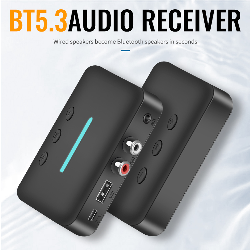 USB Bluetooth 5.3 オーディオレシーバーアダ - Desk Setup Speakers のレビューと価格