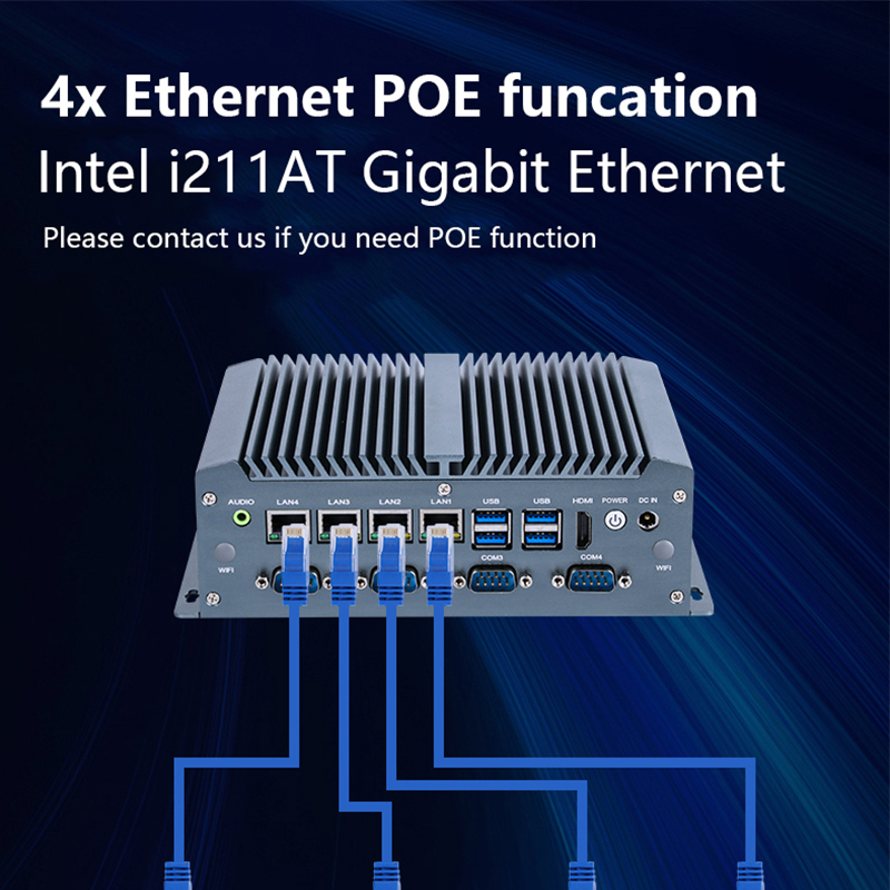 XCY X77ファンレス産業用ミニPC インテル Core  - Intel Cpu Core I7 のレビューと価格