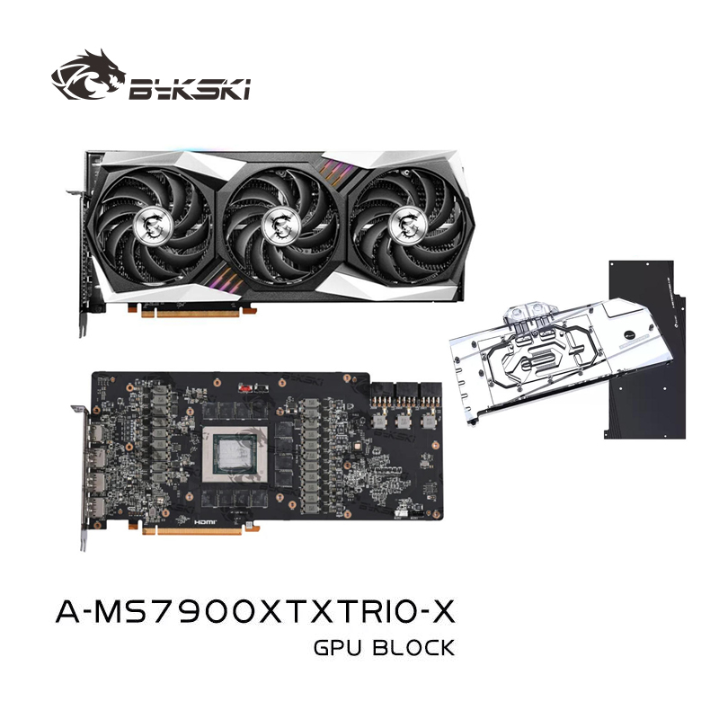 Bykski A-MS7900XTXTRIO-X ウォーター - Amd Vga Rx 7900 Xtx のレビューと価格