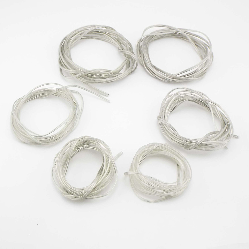 28/26/24/22/20/18AWG 2 コア銅線透明パ - Power Strip Flat のレビューと価格