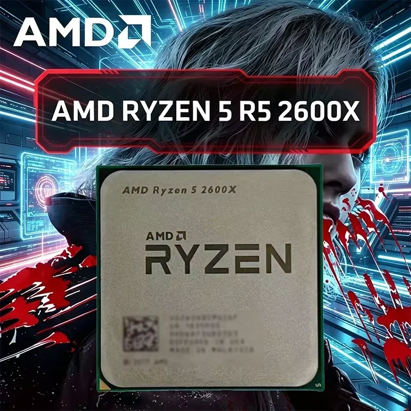 AMD Ryzen 5 2600X CPU AM4 12nm - Amd Cpu Ryzen 5 のレビューと価格