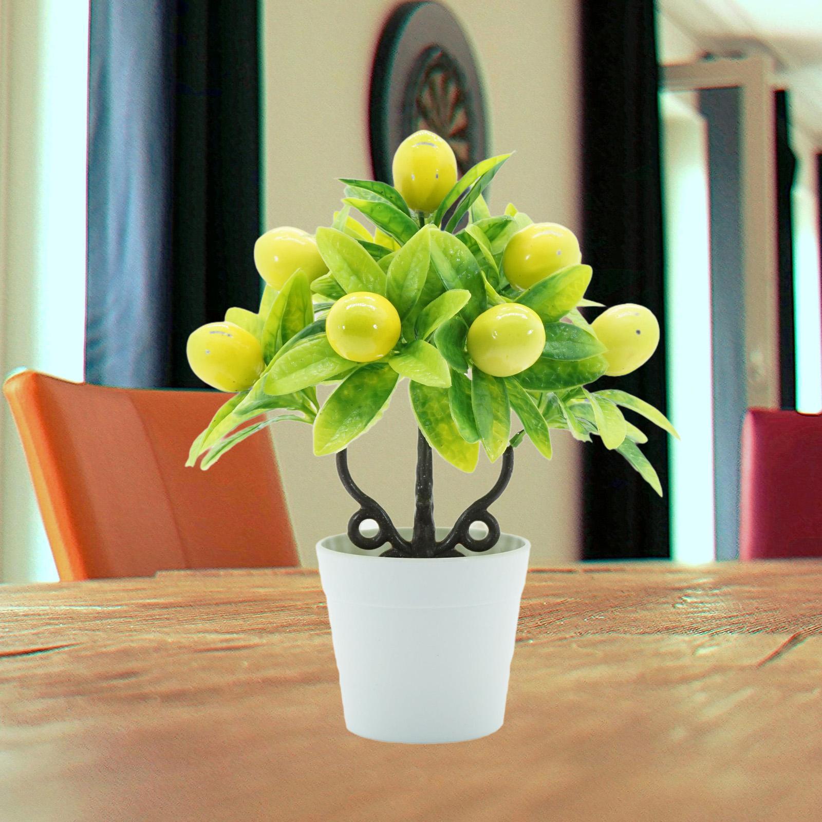 人工鉢植え植物 リアルな卓上盆栽 小型フェイクプラント リビ - Plant Pot Small Desk のレビューと価格