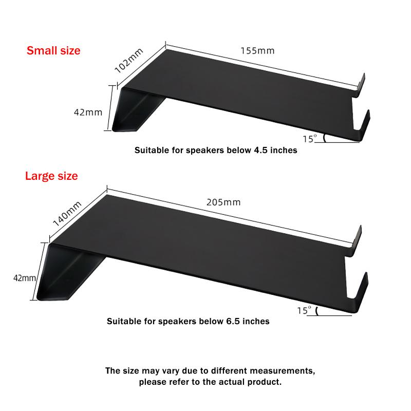 ヘビーデューティーMR5BTデスクトップスピーカースタンドメ - Desk Setup Speakers のレビューと価格