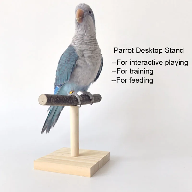 ナチュラルデスクトップスタンドペットオウム生木フォーク木の枝 - Desk Setup Wood のレビューと価格