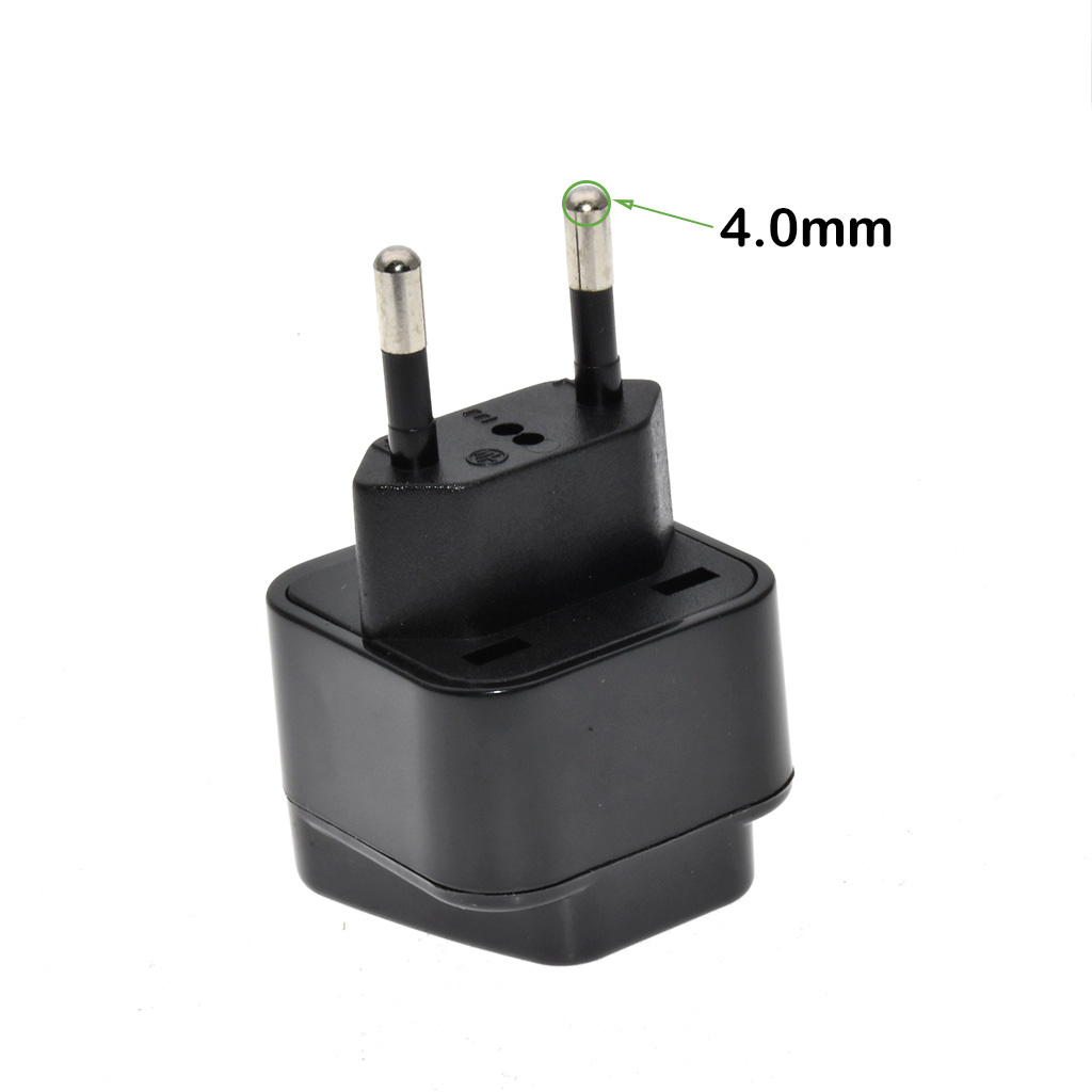 ユニバーサル 2 ラウンドピンプラグアダプタ EU/AU/U - Power Strip Flat のレビューと価格