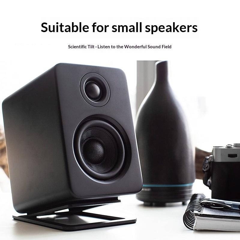 B * 2 個のデスクトップスピーカースタンドは、空間音響効 - Desk Setup Speakers のレビューと価格