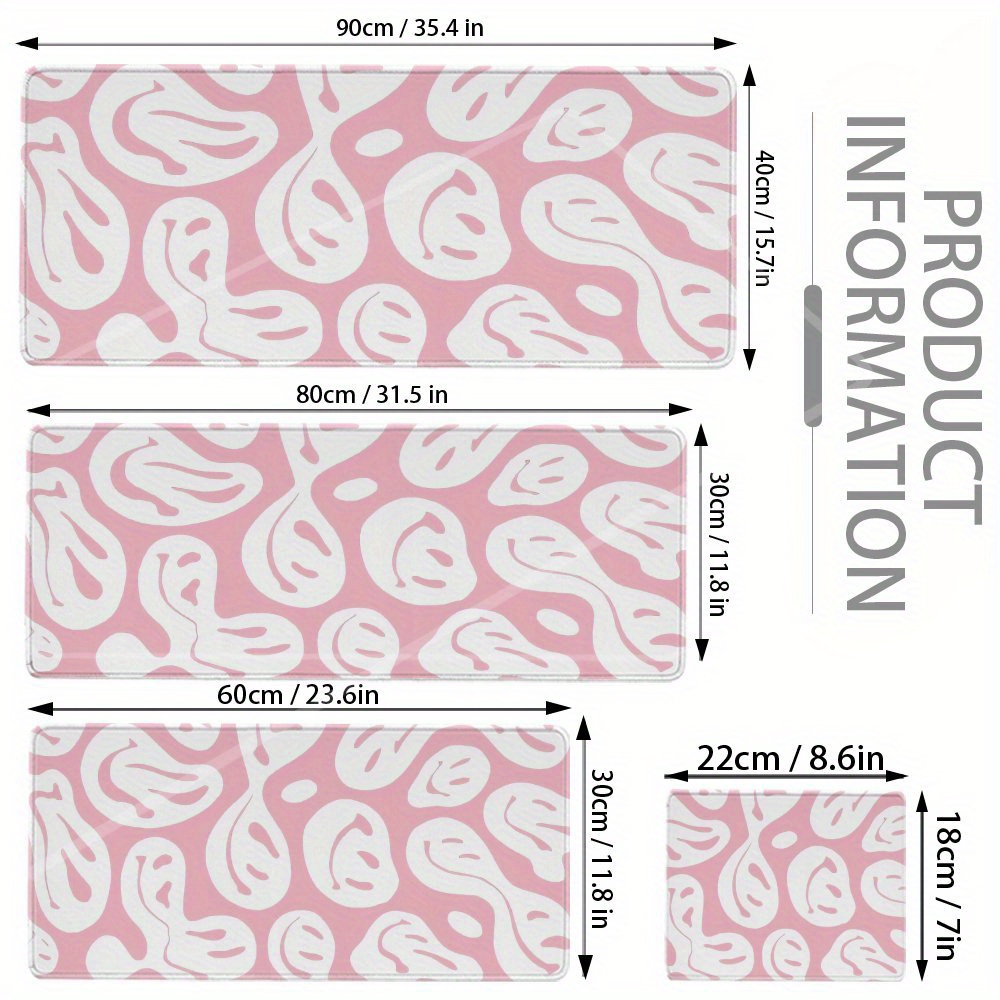 美しいピンクのデスクマット、大型マウスパッドセット、文房具オ - Desk Setup Aesthetic のレビューと価格