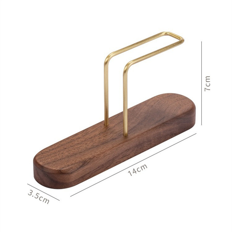 コーヒーフィルターホルダー、テーブル＆壁掛けスタンド、コーヒ - Desk Setup Wood のレビューと価格