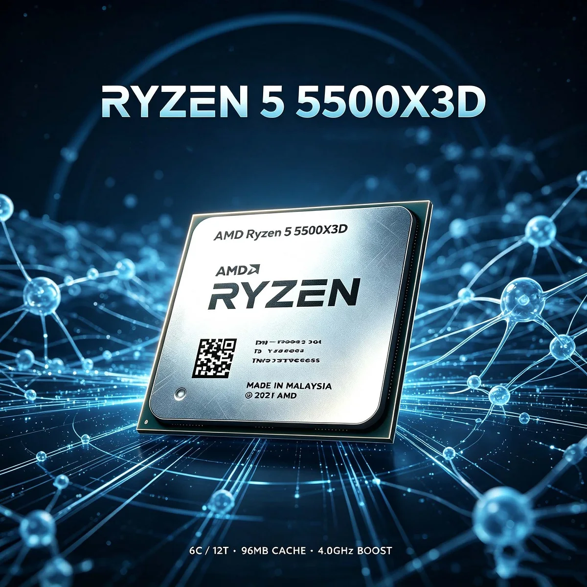 AMD Ryzen 5 5500X3D R5 5500X3D - Amd Cpu Ryzen 5 のレビューと価格