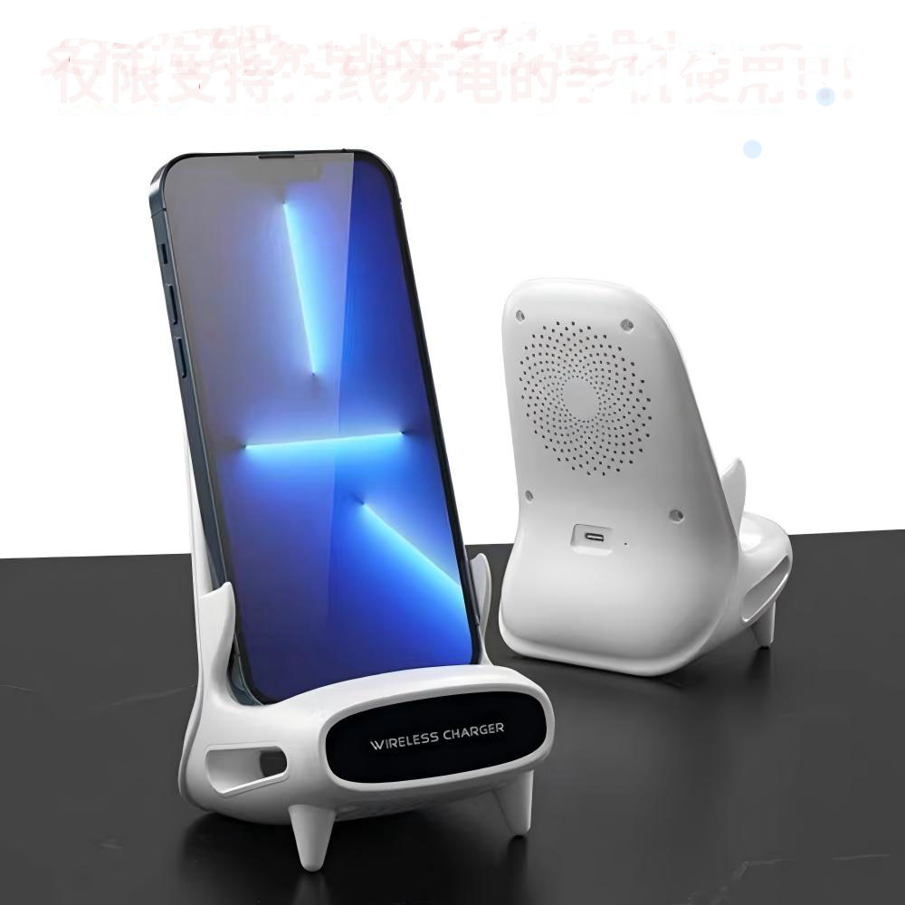 スマホワイヤレス充電器 急速充電ステーション デスクトップ  - Desk Setup Speakers のレビューと価格
