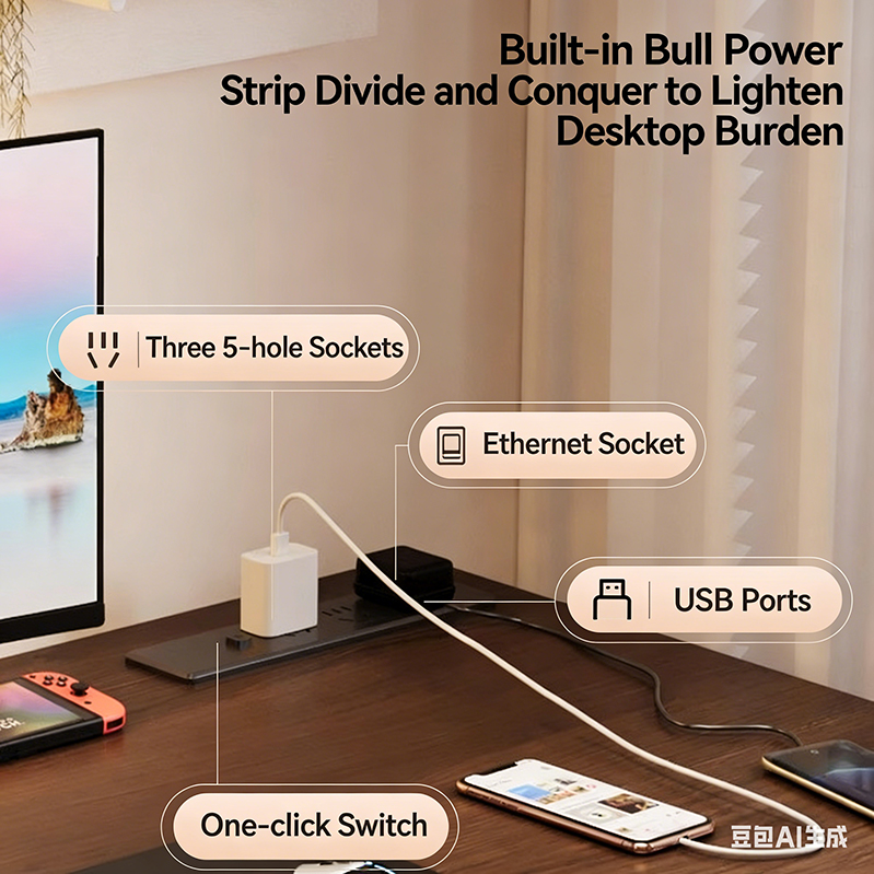 モダンな鉄製デュアルモーター電動スタンディングデスク、高さ調 - Desk Setup In Office のレビューと価格