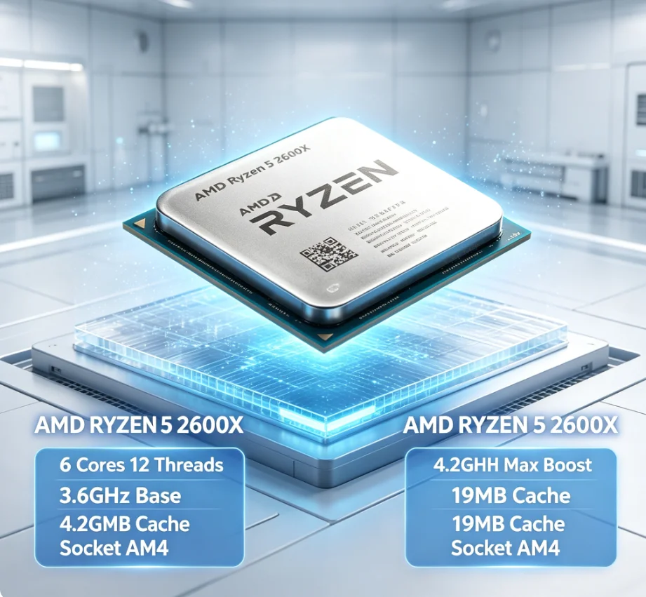 AMD Ryzen 5 2600X デスクトップCPU 6コ - Amd Cpu Ryzen 5 のレビューと価格
