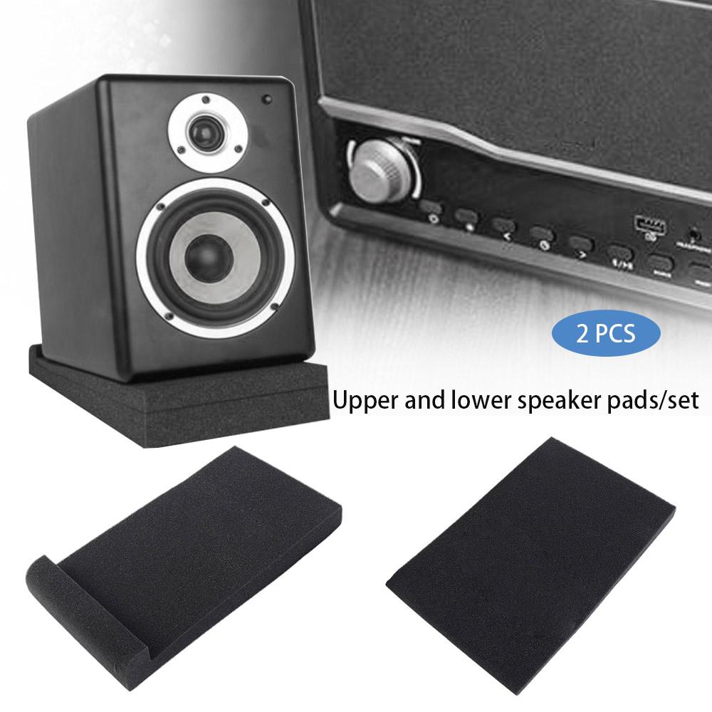 スタジオモニター用防音パッド,衝撃吸収パッド,滑り止めスポン - Desk Setup Speakers のレビューと価格