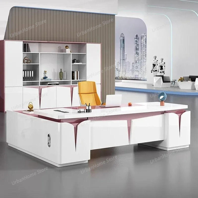 家具 オフィスデスクセットアップアクセサリー シンプルなテー - Desk Setup For Studying のレビューと価格