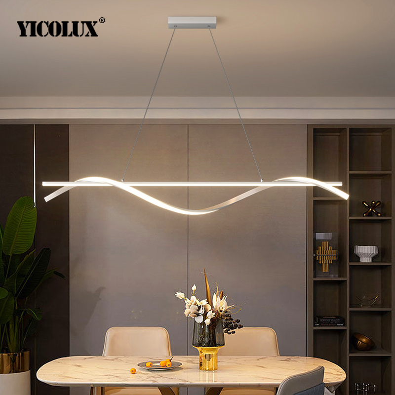 モダンなダイニングルームランプ LED ペンダントライト家の - Desk Setup Minimalist のレビューと価格