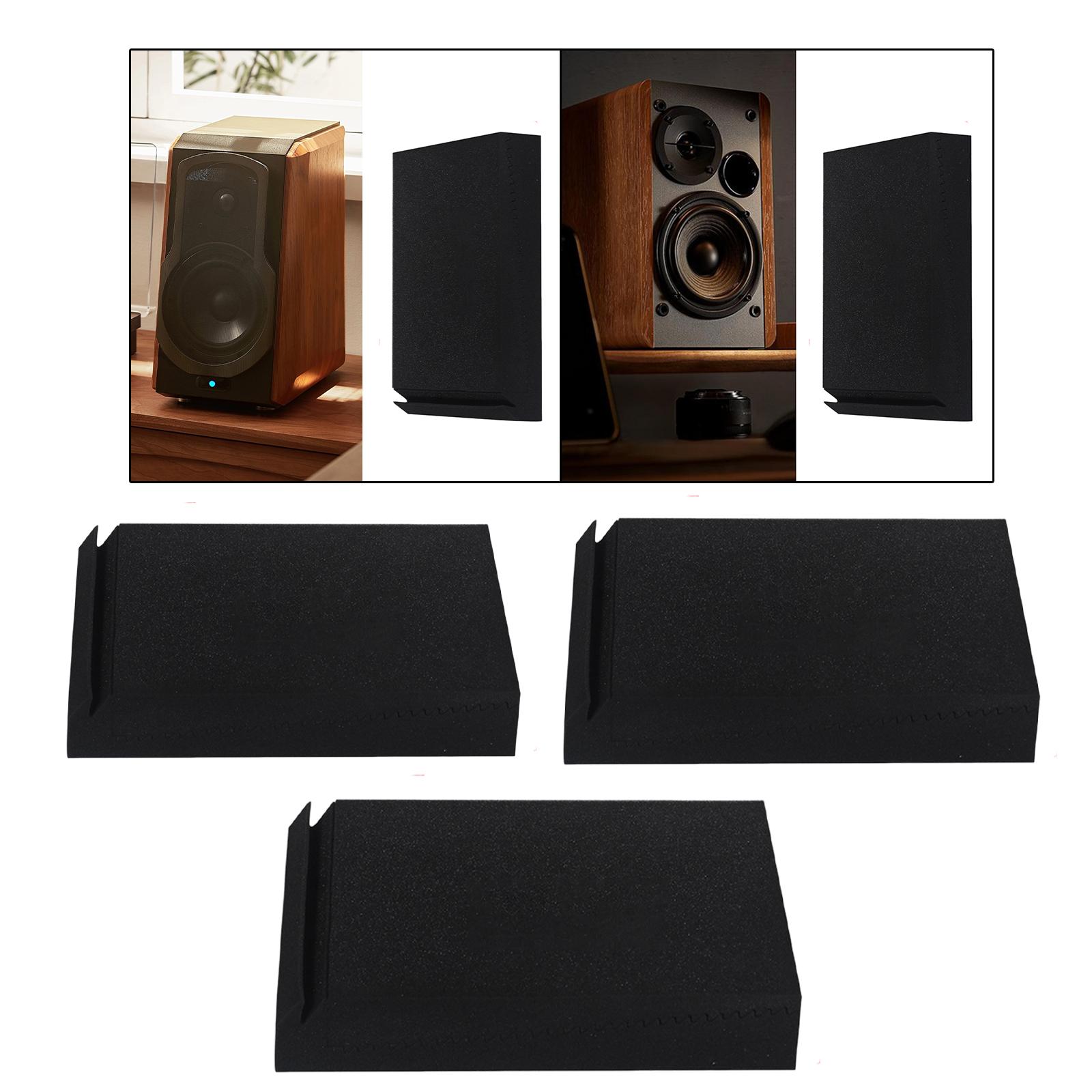 防音フォーム スタジオ分離パッド 高密度吸音ベース スピーカ - Desk Setup With Speakers のレビューと価格