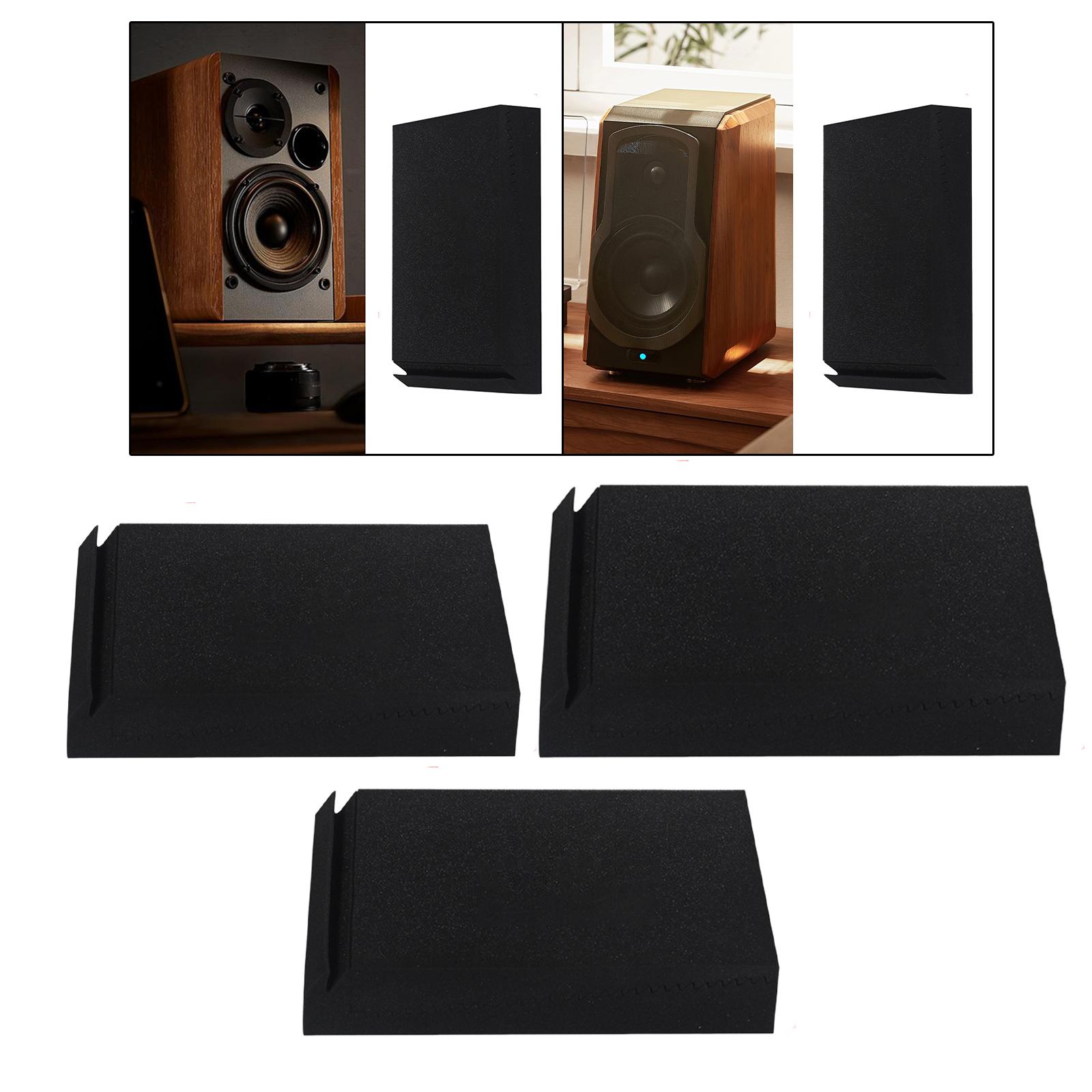 防音フォーム スタジオ分離パッド 高密度吸音ベース スピーカ - Desk Setup With Speakers のレビューと価格