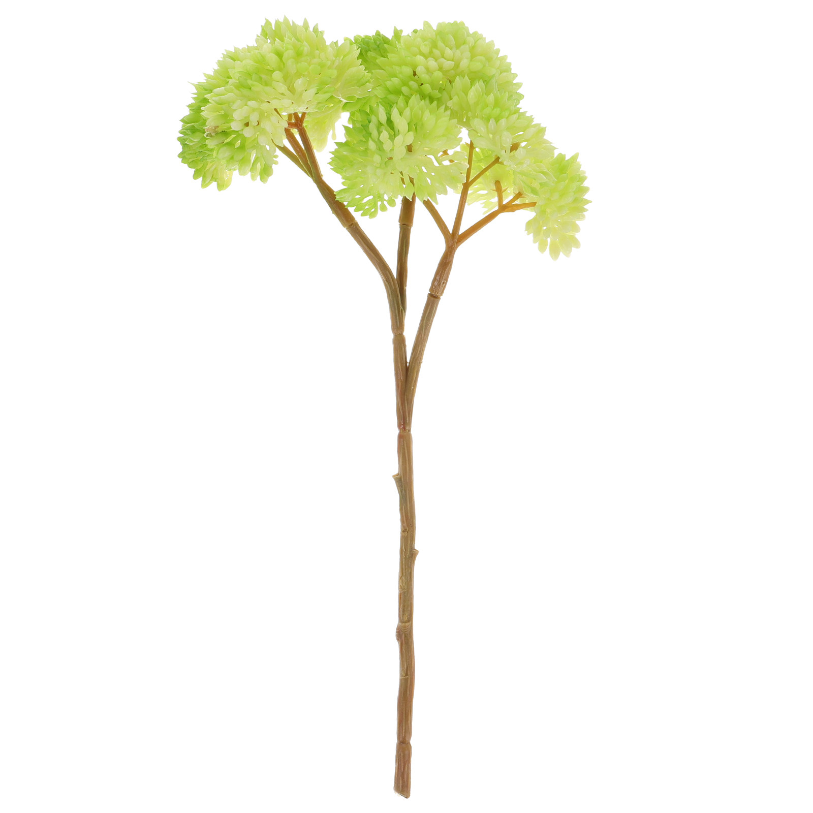 リアルな小型の緑の人工多肉植物、鉢なしのフェイク多肉植物の茎 - Desk Setup Small のレビューと価格