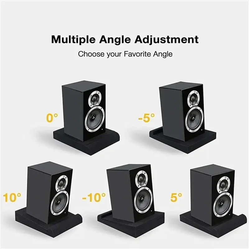 スピーカー吸音綿スポンジパッドデスクトップ遮音高密度スポンジ - Desk Setup Speakers のレビューと価格