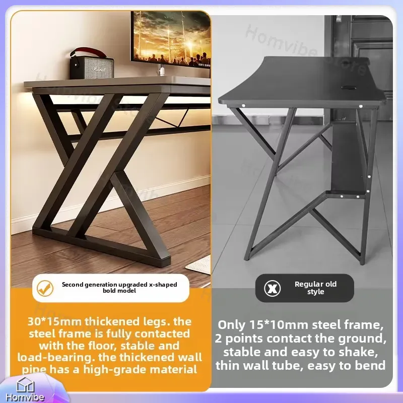 モダンな木製パソコンデスク、ホームオフィスやゲーミングセット - Desk Setup For Studying のレビューと価格