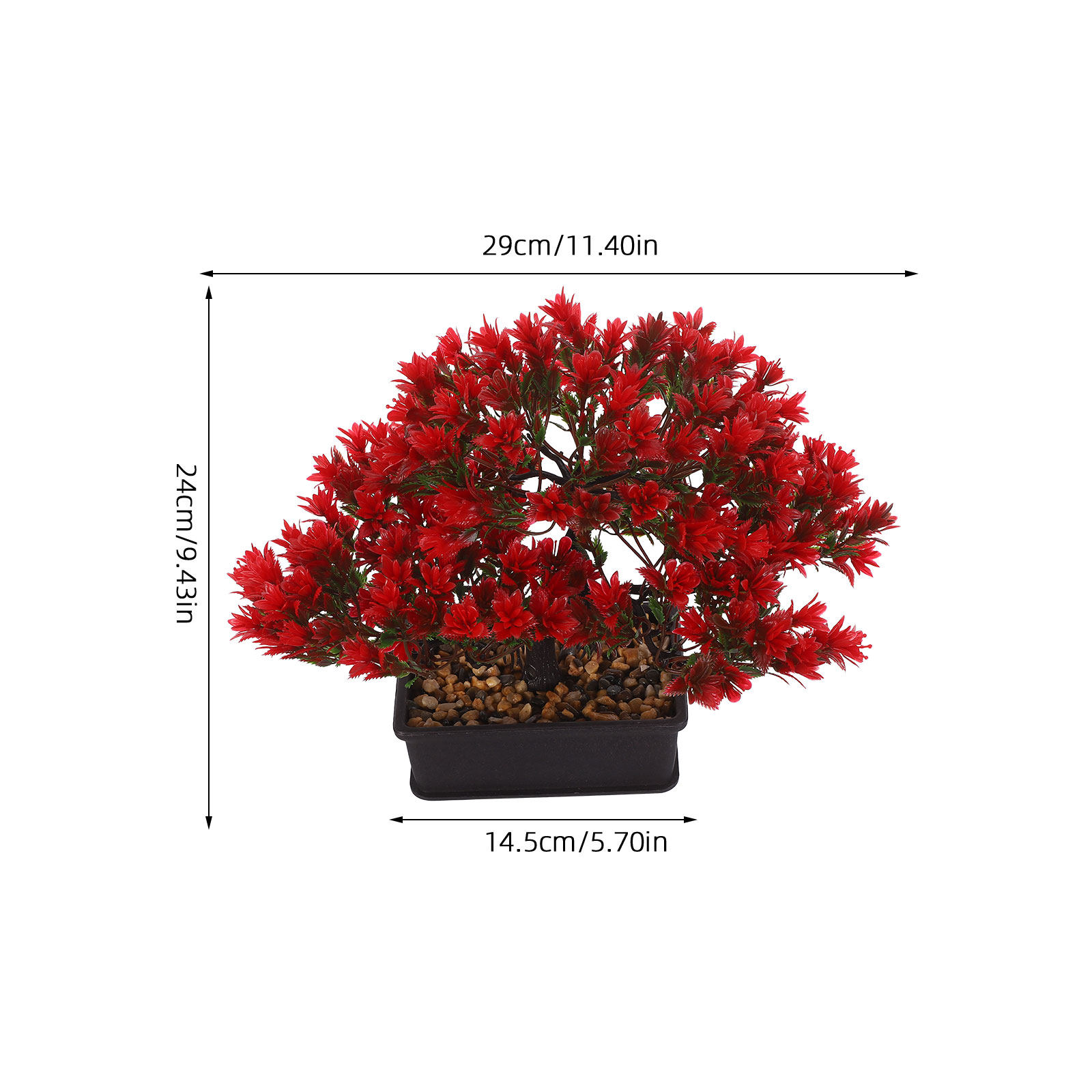 人工盆栽 小さなリアルなプラスチック製の緑の鉢植え シミュレ - Plant Pot Small Desk のレビューと価格