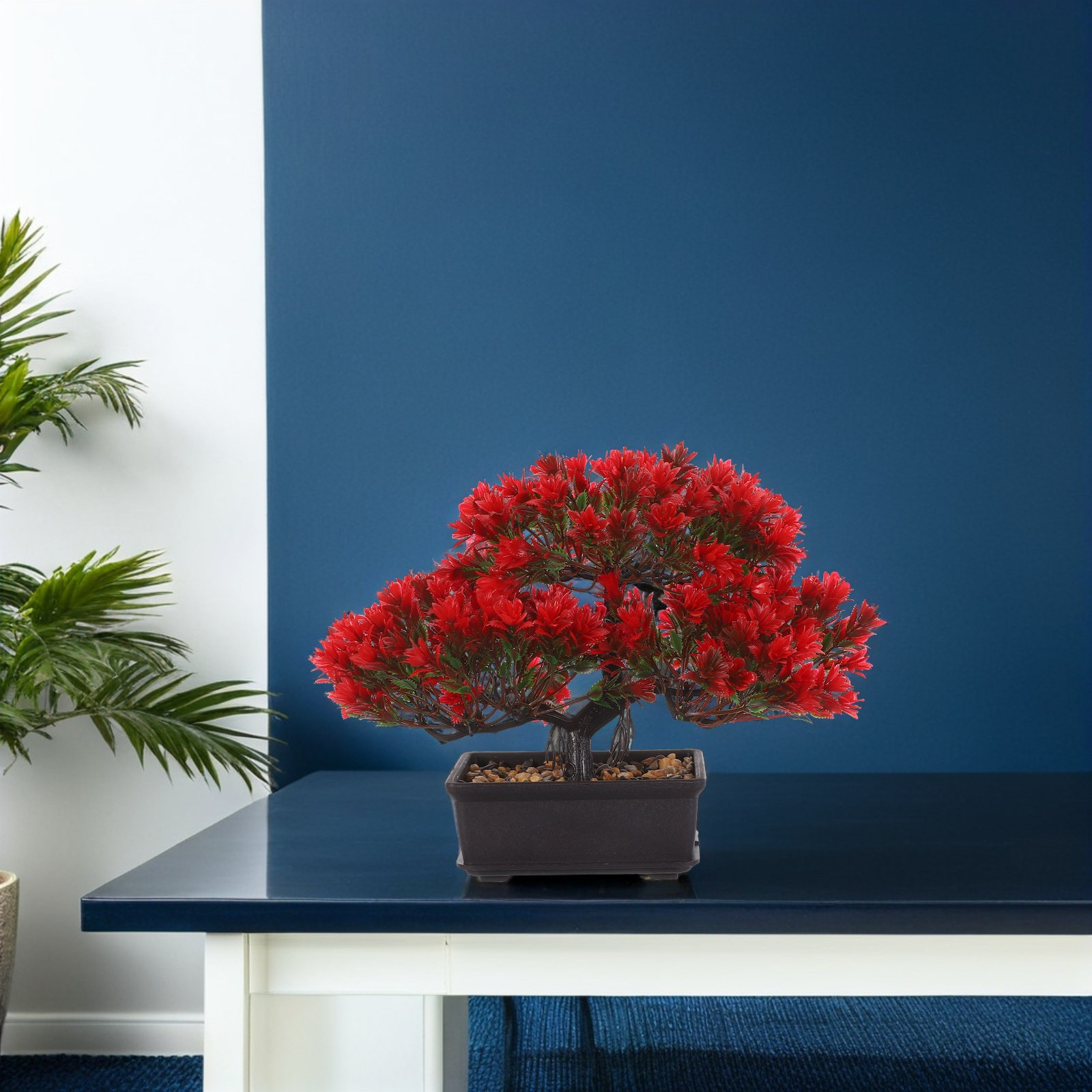人工盆栽 小さなリアルなプラスチック製の緑の鉢植え シミュレ - Plant Pot Small Desk のレビューと価格