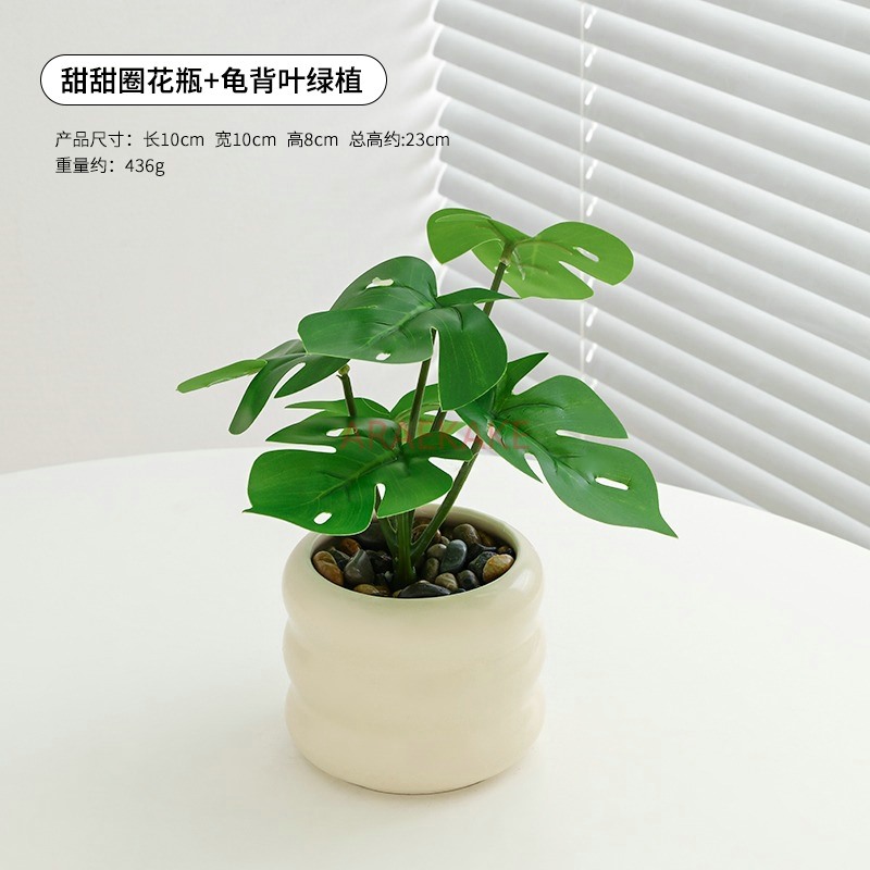 造花植物の装飾、模造緑植物、小さな鉢植え、屋内オフィスデスク - Plant Pot Small Desk のレビューと価格