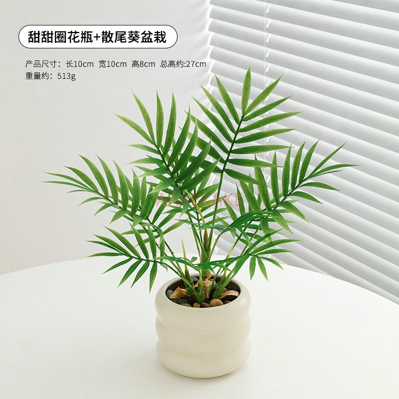 造花植物の装飾、模造緑植物、小さな鉢植え、屋内オフィスデスク - Plant Pot Small Desk のレビューと価格