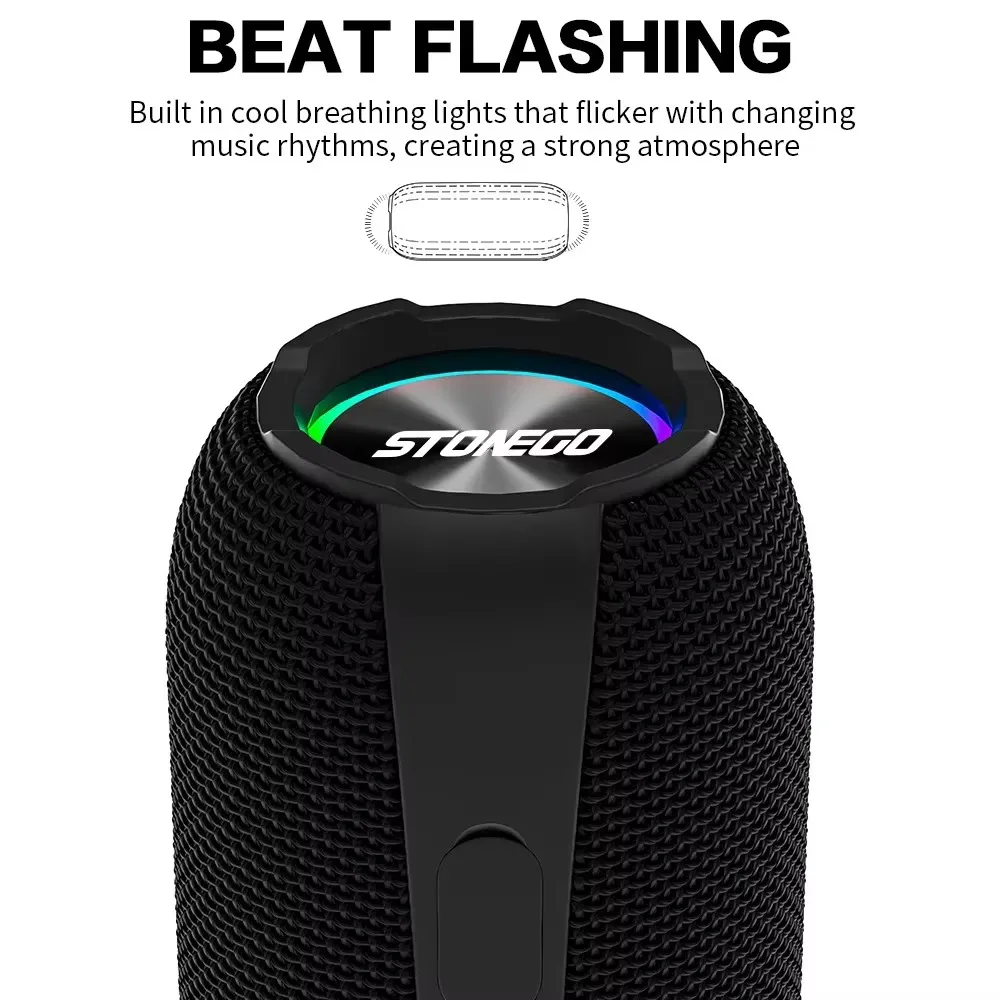 サイバーパンク RGB Bluetooth スピーカー TW - Desk Setup With Speakers のレビューと価格