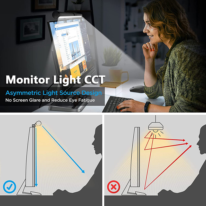 調光照明テーブルランプ 30CM LED デスクランプ モニ - Desk Setup Modern のレビューと価格