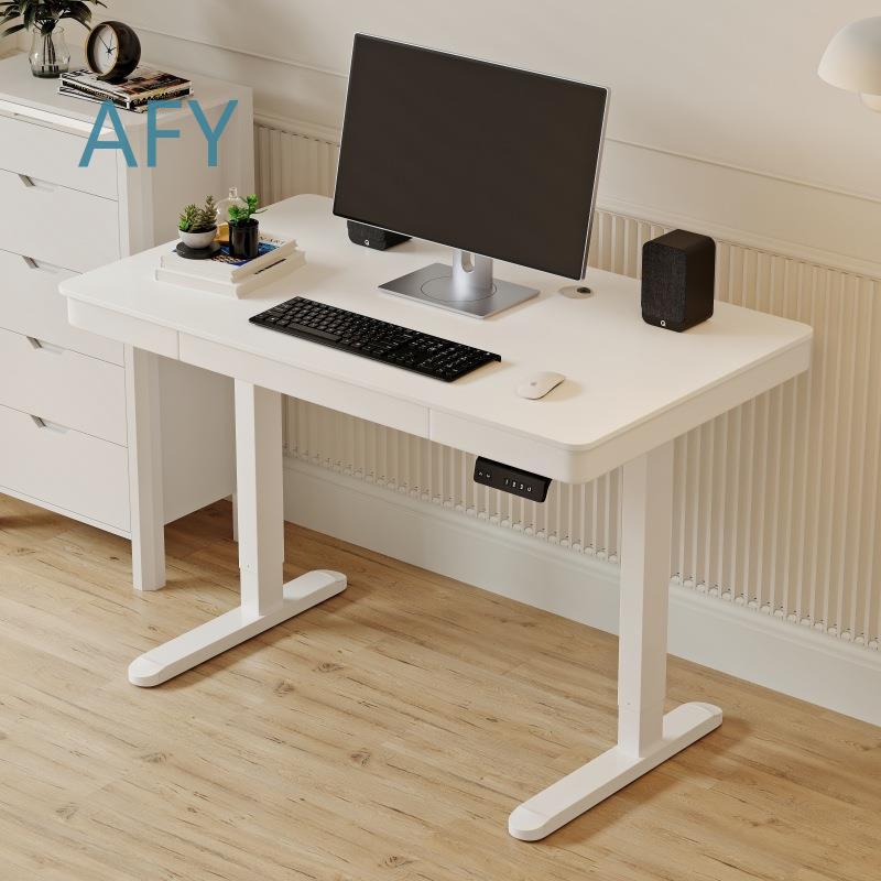 スマート高さ調節可能な電動スタンディングデスク、コンピュータ - Desk Setup For Studying のレビューと価格